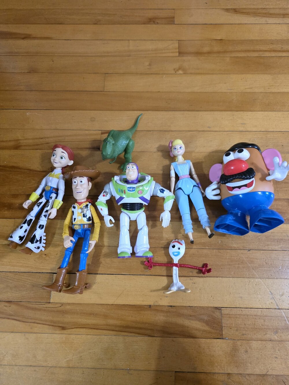 Lot Of 7 Figures From Toy Story